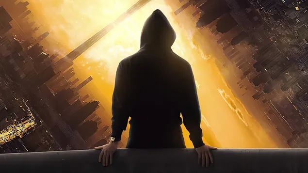 Tapeta Dvourozměrná města 4K