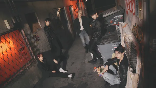 TXT 멤버 전원 | Good Boy Gone Bad MV 촬영 | Minisode 2: 목요일의 아이 (앨범) 4K 배경화면