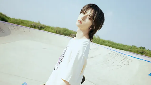 txt beomgyu | loser=lover mv shoot | the chaos chapter: freeze album (fight or escape ver.) nedlasting