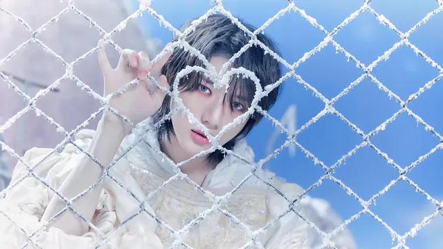 TXT Beomgyu | The Chaos Chapter : Freeze Album Shoot 4K bakgrunn