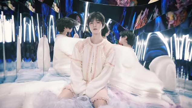 txt beomgyu - ireumyi jang - temptation album shoot (nightmare ver.) daunrodeu