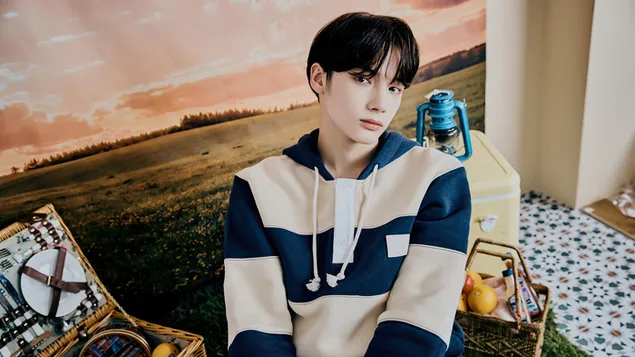 TXT Huening Kai | Blue Hour MV Shoot کاغذدیواری  4K