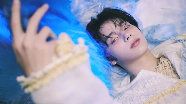 TXT Huening Kai | The Name Chapter: Shoot آلبوم Temptation (نسخه کابوس) کاغذدیواری  4K