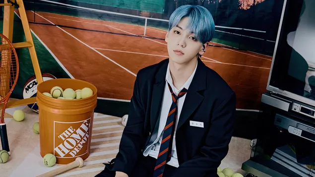 TXT Soobin | Blue Hour M/V Shoot کاغذدیواری  4K