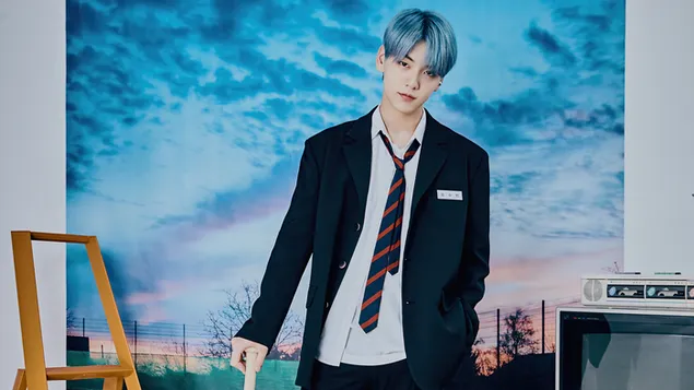 TXT Soobin - Blue Hour MV Shoot کاغذدیواری  4K