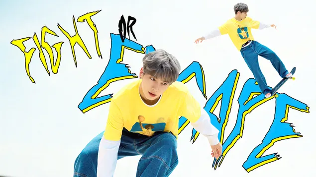 TXT Taehyun - Loser=Lover MV Shoot - The Chaos Chapter: Freeze Album (Fight or Escape Ver.) 4K wallpaper