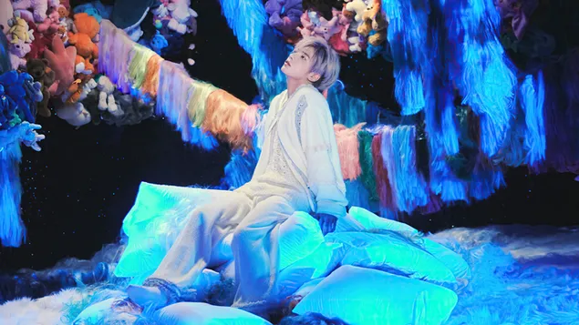 txt taehyeon - ireumyi jang : temptation album shoot (nightmare ver.) daunrodeu