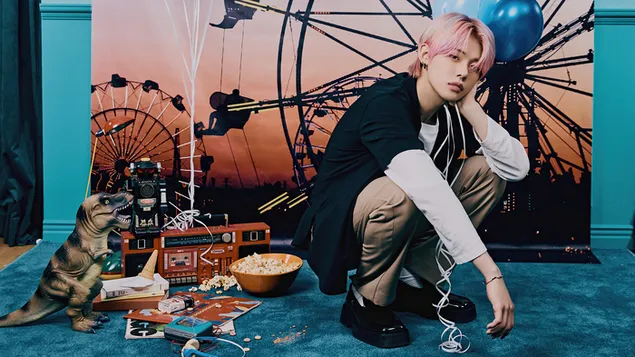 Taustakuva TXT Yeonjun | Blue Hour M/V Shoot 4K