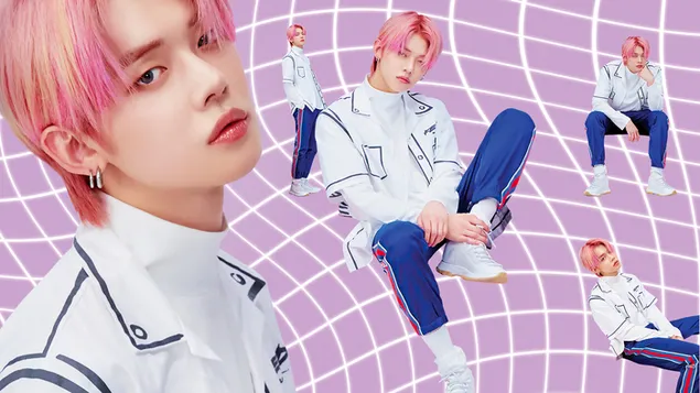 ТКСТ Иеоњун | Блуе Хоур МВ Схоот (Минизода 1: Албум Блуе Хоур) 4K позадина