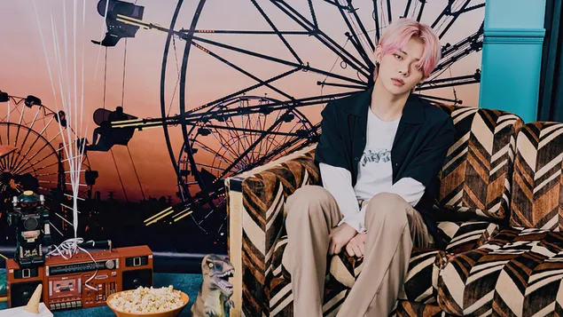 Taustakuva TXT Yeonjun - Blue Hour MV Shoot 4K