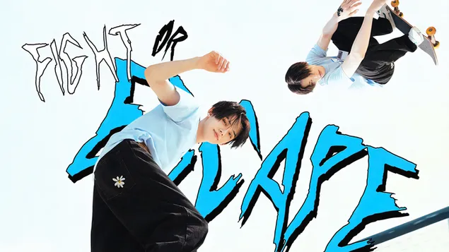 Hình nền TXT Yeonjun - Quay MV Loser=Người Yêu | The Chaos Chapter : Freeze Album (Fight or Escape Ver.) 4K