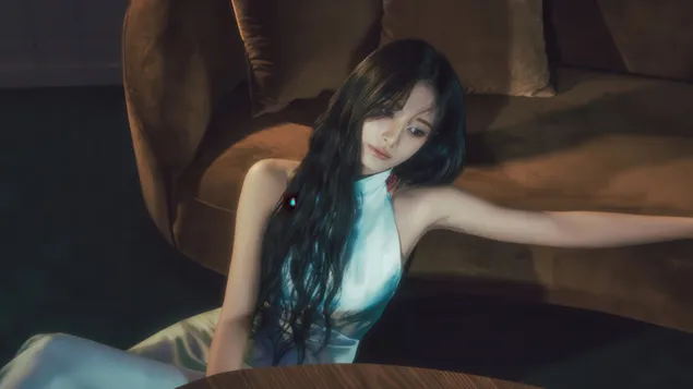 Tzuyu from TWICE for 'Run Away' MV Shoot 4K wallpaper