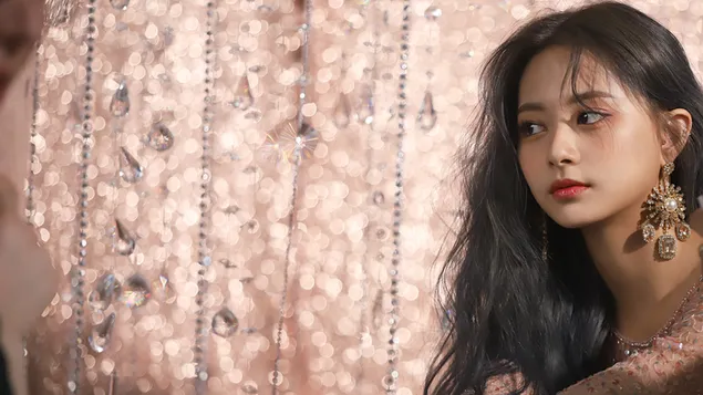 Tzuyu dans 'Feel Special' MV Photoshoot de Twice (K-Pop Girls Group) 8K fond d'écran