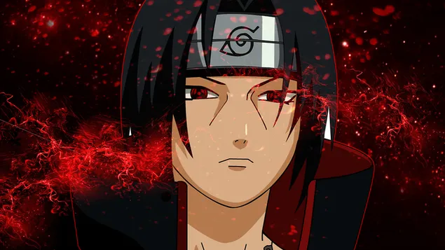 Itachi Uchiha Eyes Genjutsu HD wallpaper download