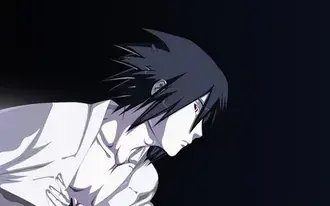 uchiha sasuke sharingan 4K papel de parede