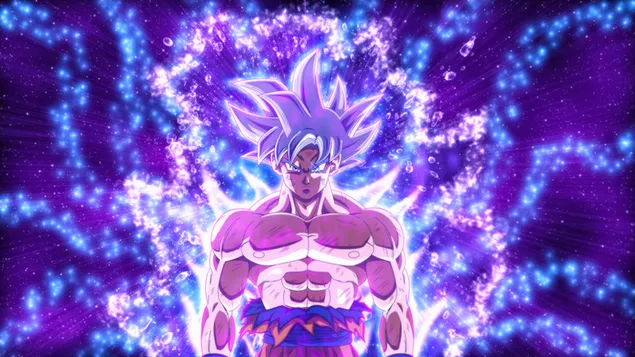Ultra-Instinkt Goku 4K Hintergrundbild