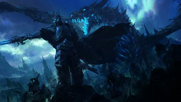 Hình nền Quân đội Undead 'Lich King' - World of Warcraft [WoW] 4K