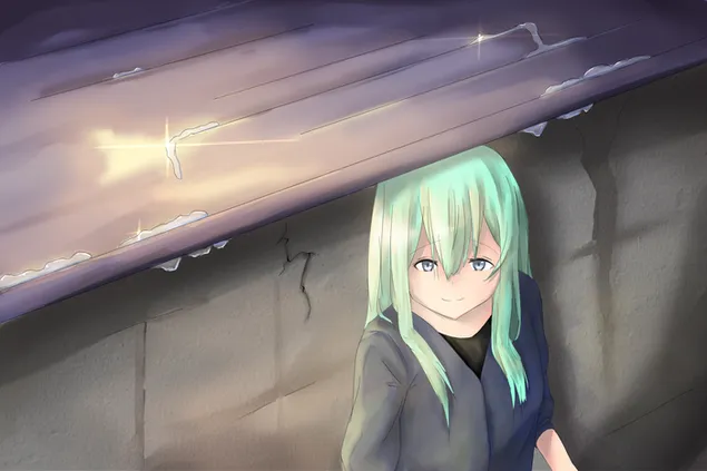 Sob o galpão HD papel de parede