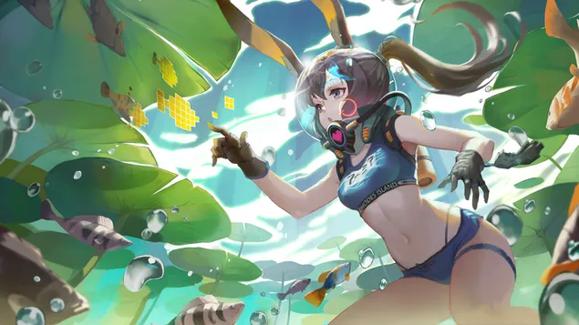 Underwater 'Amiya' | Arknights (Anime Video Game)