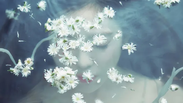 زیر آب 'ایرنه' | مینی آلبوم «مثل گل» (تیزر) فیلمبرداری کاغذدیواری  4K