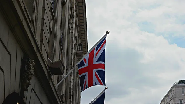 Storbritanniens nationale flag 4K tapet