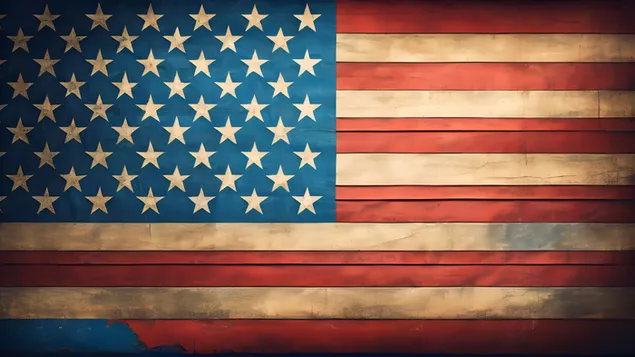 Flagge der Vereinigten Staaten 2K Hintergrundbild