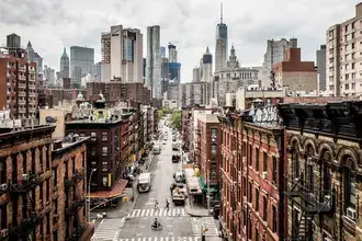 Tapeta ulice manhattanu v USA 4K