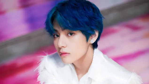 v [kim tae-hyung] in 'boy with luv' mv photoshoot from bts [bangtan boys] download