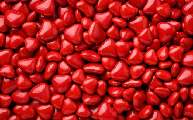 Valentijnsdag - heerlijke snoepjes met rood hart download