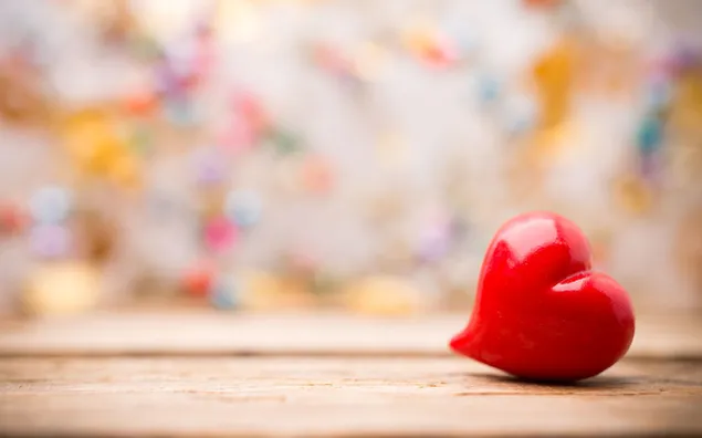 Valentijnsdag - rood schattig hart