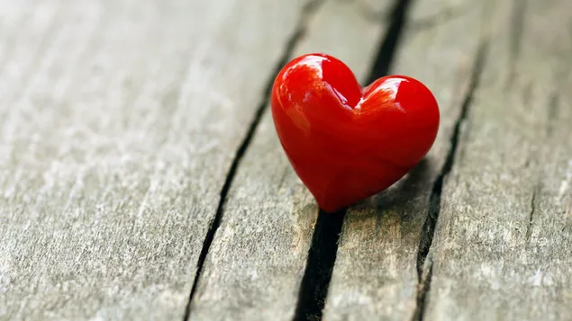 Valentijnsdag - schattig rood hart