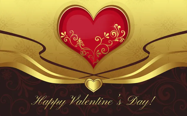 Valentinovo - umjetnička podloga 2K pozadina