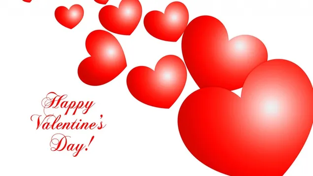День Святого Валентина - художні сердечка завантажити