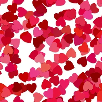 Tapeta Den svatého Valentýna - umělecké růžové srdce výřezy 4K