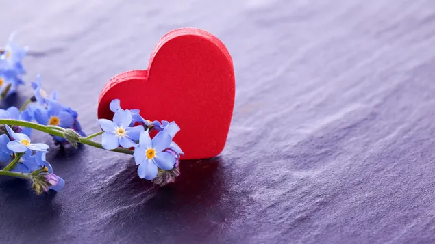 Walentynki - Serce i kwiaty pobierz