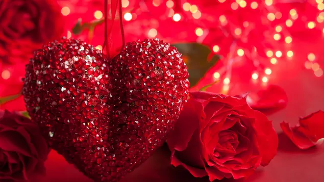 Walentynki - urocza dekoracja serca pobierz