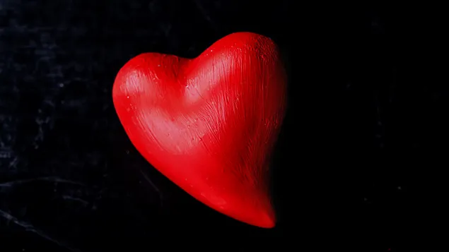 Valentynsdag - rooi hart agtergrond 2K muurpapier