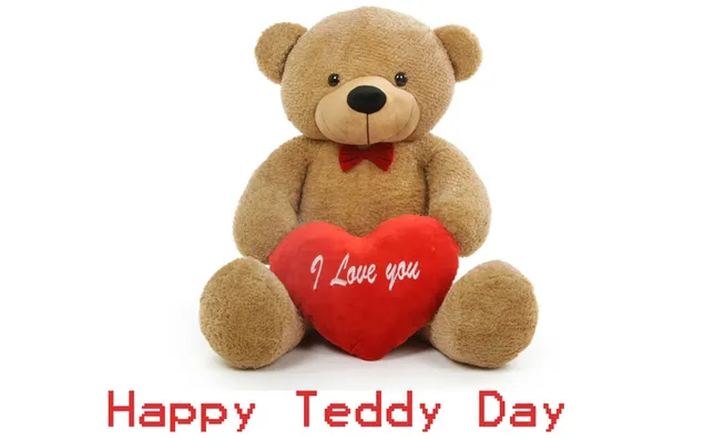 Ngày lễ tình nhân - teddy bằng trái tim tải xuống