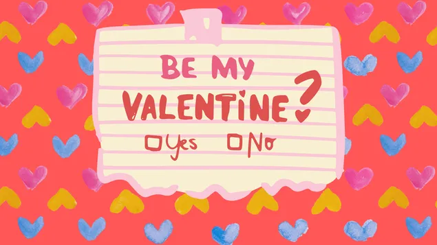 אָהוּב? כן או לא 4K טפט