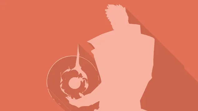 valorant phoenix flat simple clean cool fire orange anime riot games hvrd