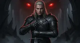 Tapeta Valyrijský rytíř s ohnivýma dračíma očima, Dračí dům pro pozadí plochy 4K