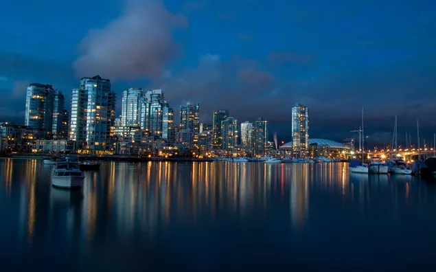 Vancouver Dusk Time