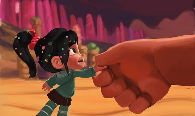 Vanellope and Ralph's deal