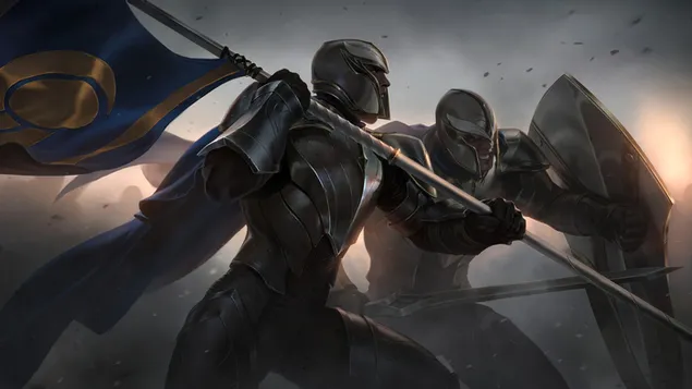 Vanguard Bannerman (Legends of Runeterra) - League of Legends (LOL) 4K wallpaper