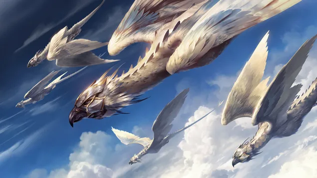 Vanguard Silverwing (Legends of Runeterra) - League of Legends (LOL) 4K sfondo