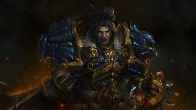 Hình nền Varian Wrynn - World of Warcraft (WoW) 4K