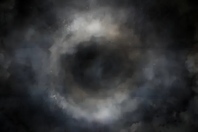 Enorme kosmische nevel met helder sterrenlicht en wervelende gaswolken die de duisternis verlichten 8K achtergrond