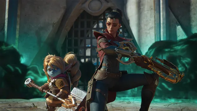 'Vayne with Poppy' Season 2021 Rumination - 英雄聯盟 (LOL) 4K 壁紙