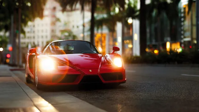 Voertuig Ferrari Enzo HD achtergrond