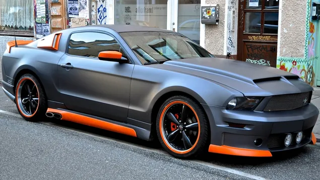 Voertuig Ford Mustang HD achtergrond